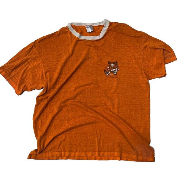 VTG ONEITA Single Stitch Orange Tiger Cubs BSA Tee Mens Size XL - Picture 1 of 7
